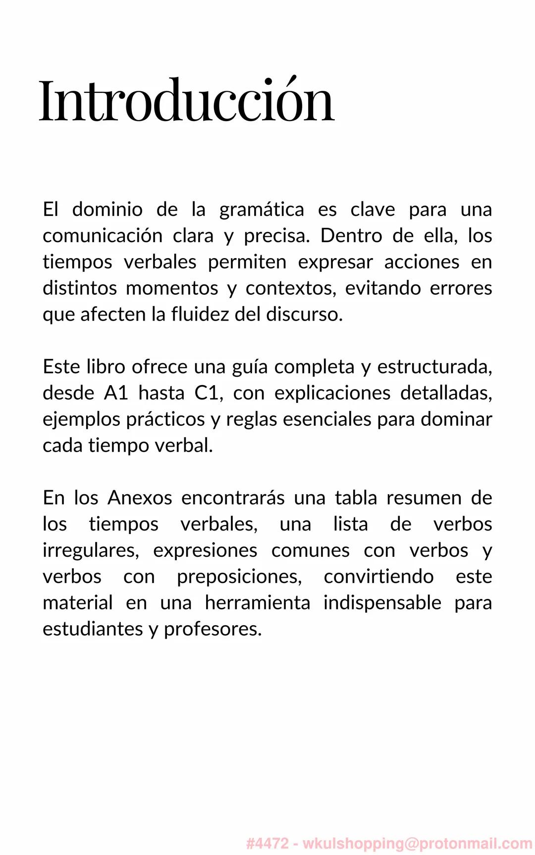 DOMINA LA
GRAMÁTICA
INGLESA
De Principiante a
Experto (A1 a C1)
LA GUÍA COMPLETA CON EXPLICACIONES CLARAS,
EJERCICIOS PRÁCTICOS Y CONSEJOS P