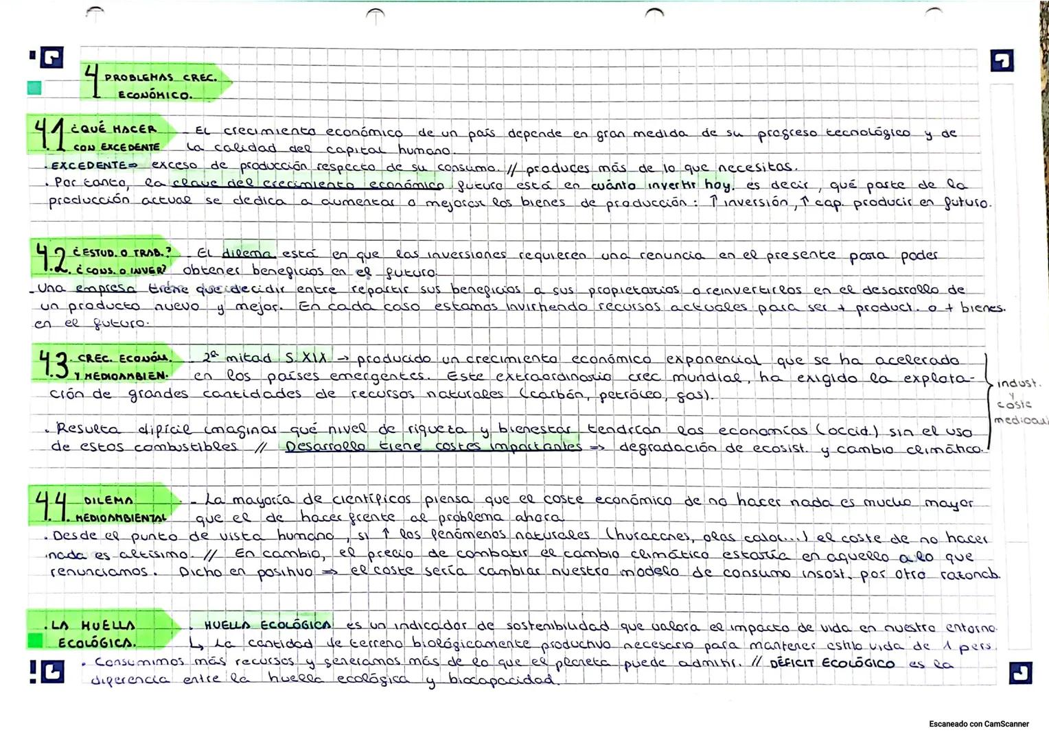# 1
EFICIENCIA Y
PRODUCTIVIDAD.
(trabajad capit y recursos naturales)
empresario combina fact. prod.
en un proceso que transp. gact.
en bien