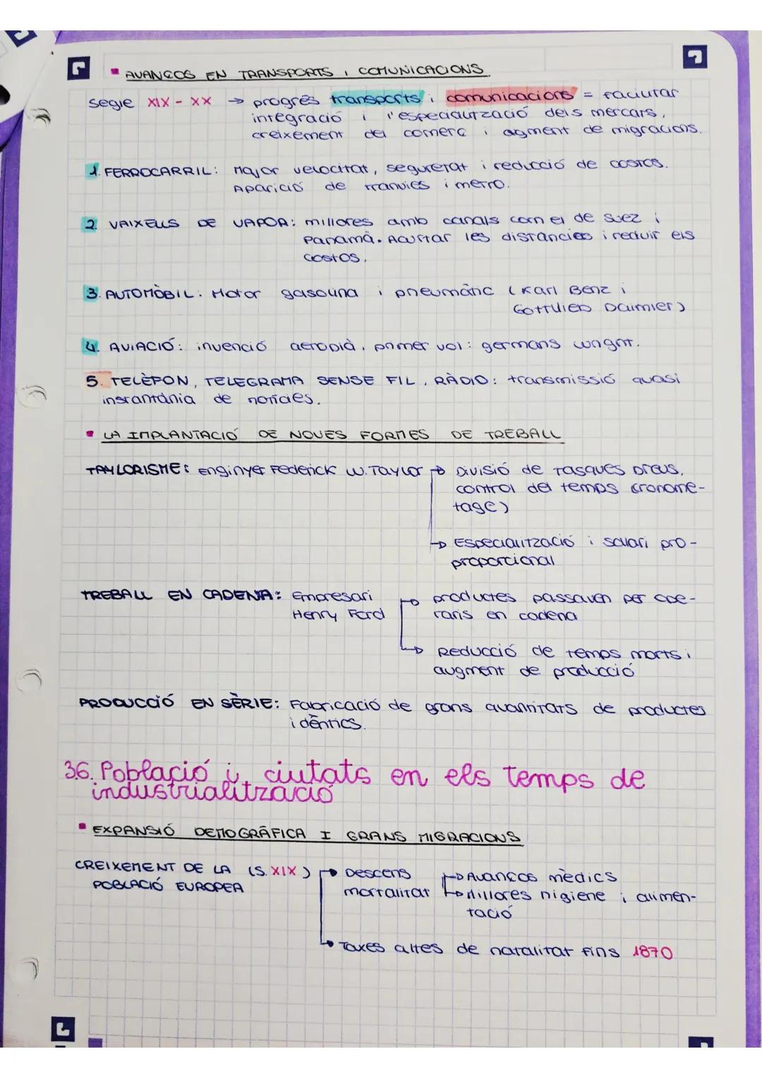 BLOC II:
• TEMA 3:
REVOLUCIÓ INDUSTRIAL I IMPERIALISME.
EL REPARTIMENT DEL ΠΟΝ
31. La Gran Bretanya l'inici de la revolu
ció industrial
Revo