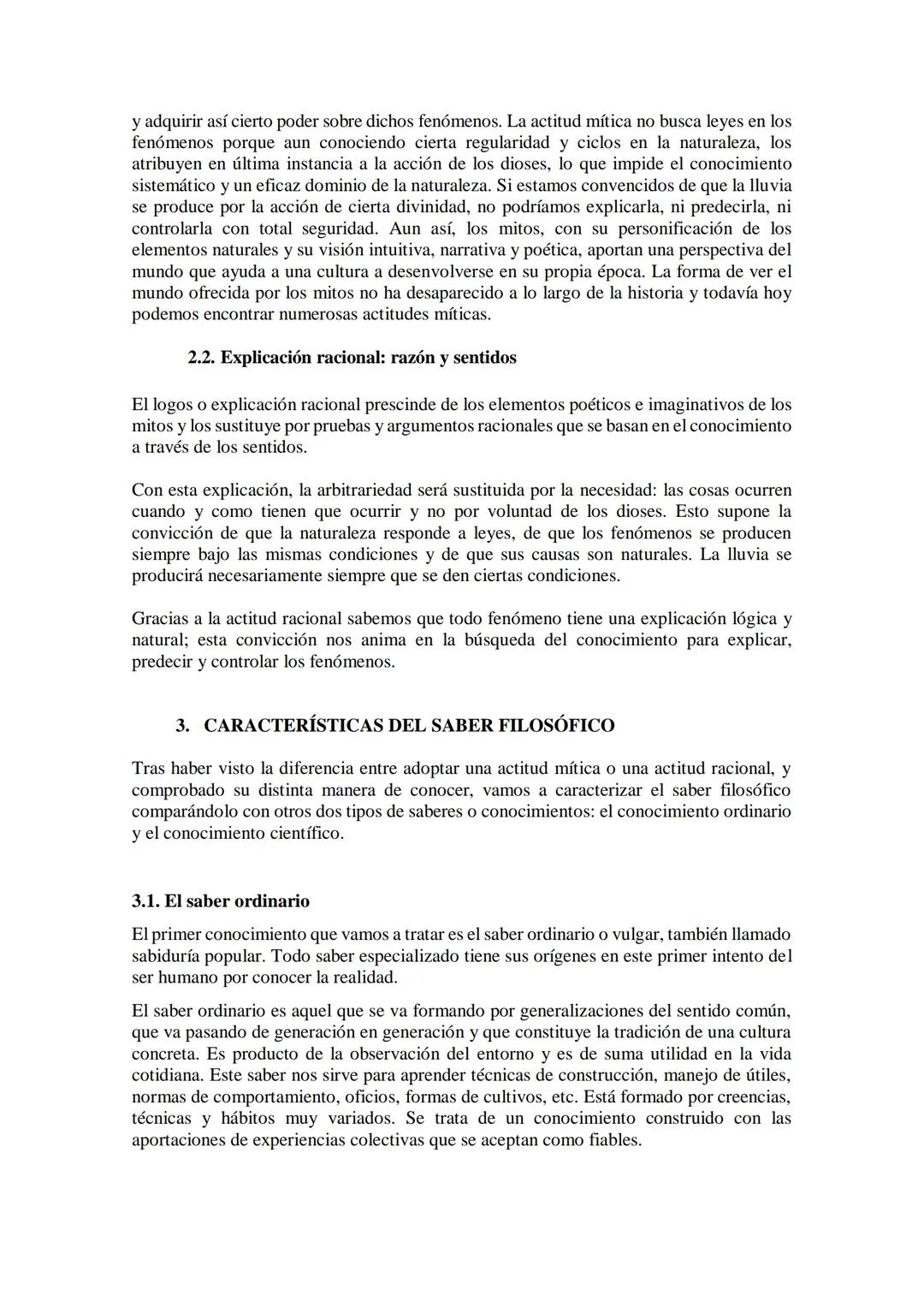 TEMA 1: EL SABER FILOSÓFICO
1. ¿QUÉ ES FILOSOFÍA?
Definir qué es la filosofía es ya un problema filosófico. Muchas personas dedicadas a la
f