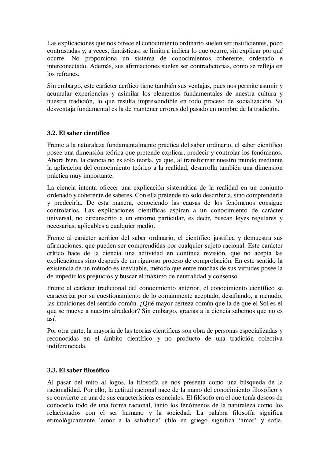 TEMA 1: EL SABER FILOSÓFICO
1. ¿QUÉ ES FILOSOFÍA?
Definir qué es la filosofía es ya un problema filosófico. Muchas personas dedicadas a la
f