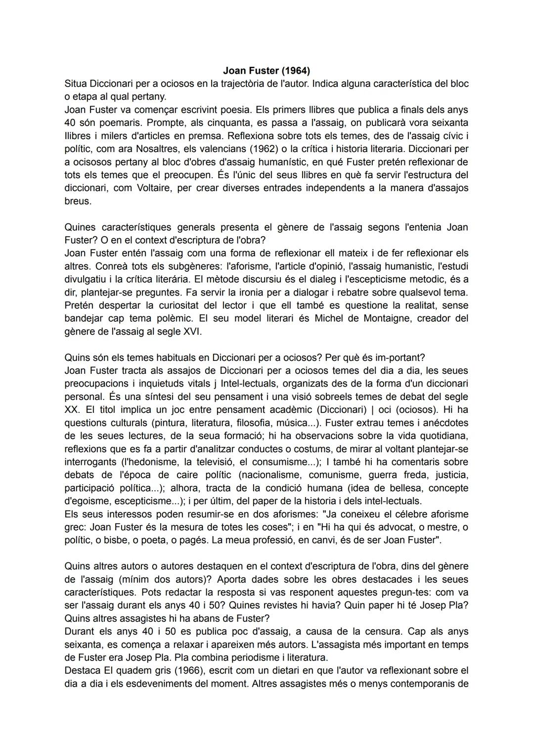## Literatura
valencià ## Mercé Rodoreda (1962)
En quin context históric i cultural se situa l'escriptura d'aquesta obra?
Mercè Rodoreda p