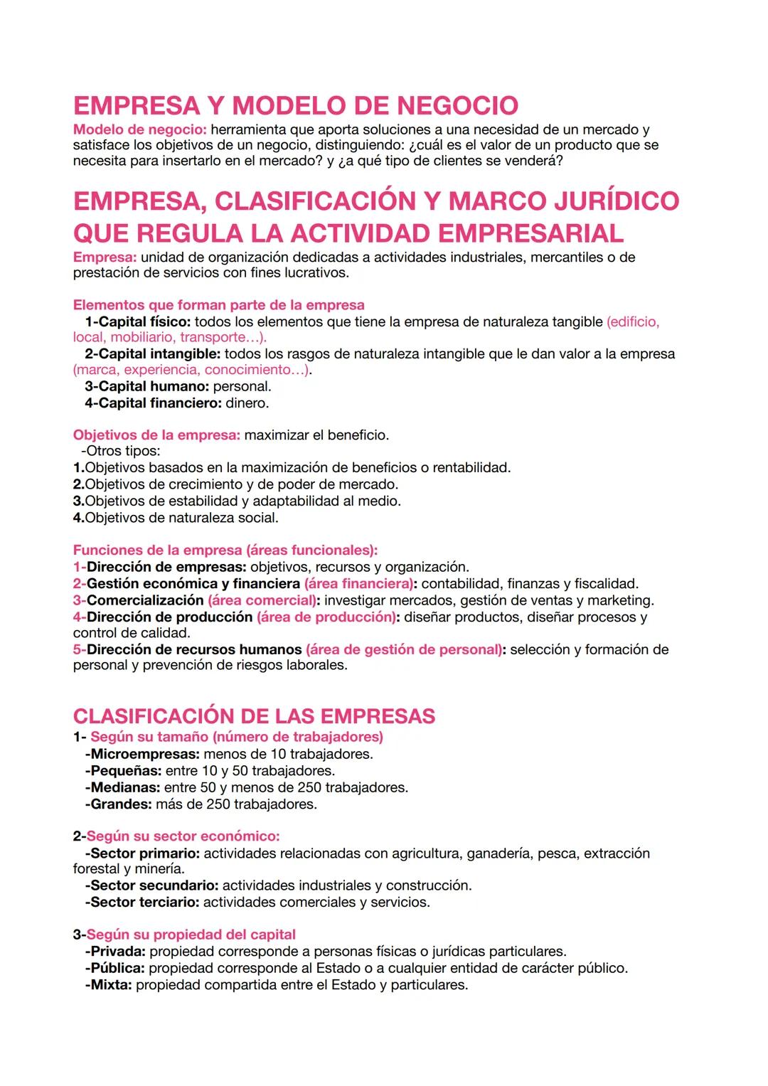 # EMPRESA Y MODELO DE NEGOCIO
Modelo de negocio: herramienta que aporta soluciones a una necesidad de un mercado y
satisface los objetivos