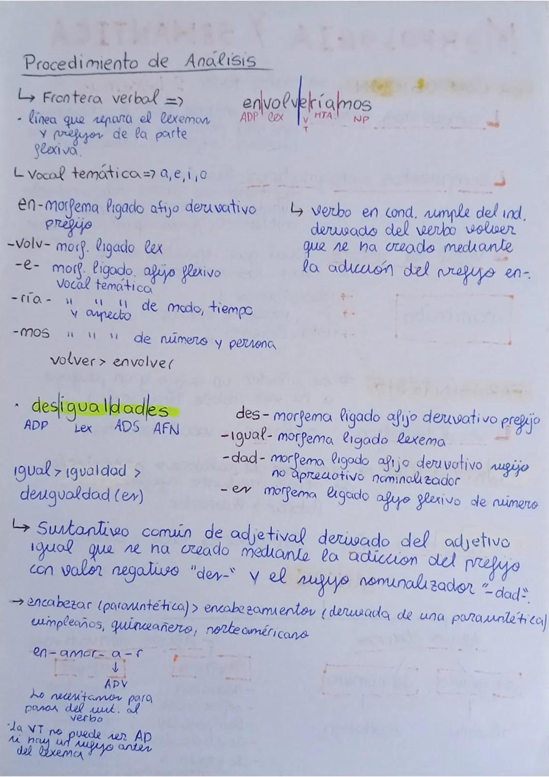 # MORFOLOGÍA Y SEMÁNTICA
LA COMPOSICION
=> Debe tener 2 Lexemas
Lcompuestos propior: sus componentes se integraron
en una palabra única, n