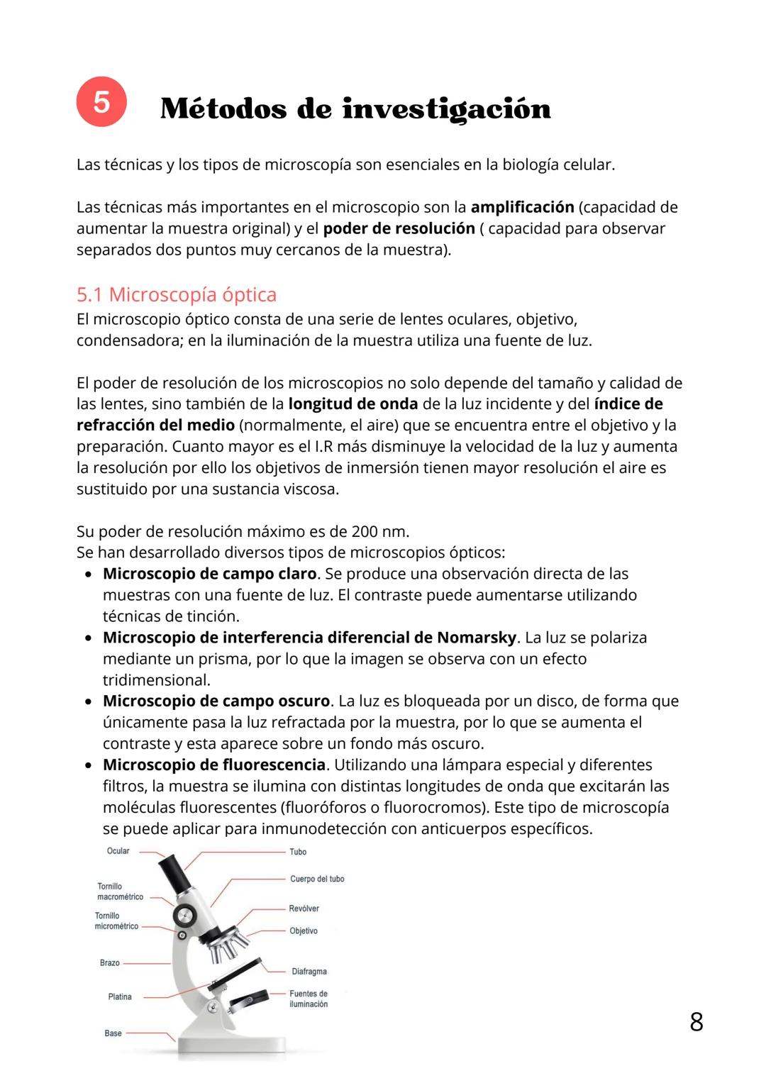 Bloque II:
Biología celular Tema 6: La teoría celular
Índice
1.Introducción
2. Tipos de célula
3.Células procariotas
4.Células eucariotas:
