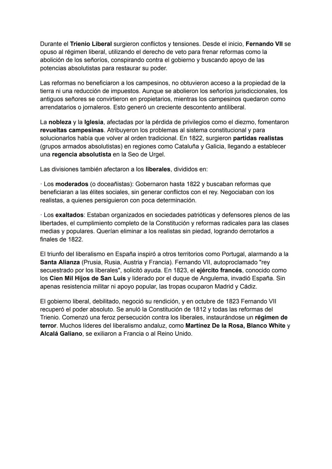 Bloque 4: La crisis del Antiguo Régimen (1788-1833): Liberalismo
frente Absolutismo
LA CRISIS DE LA MONARQUÍA BORBÓNICA. LA GUERRA DE LA
IN