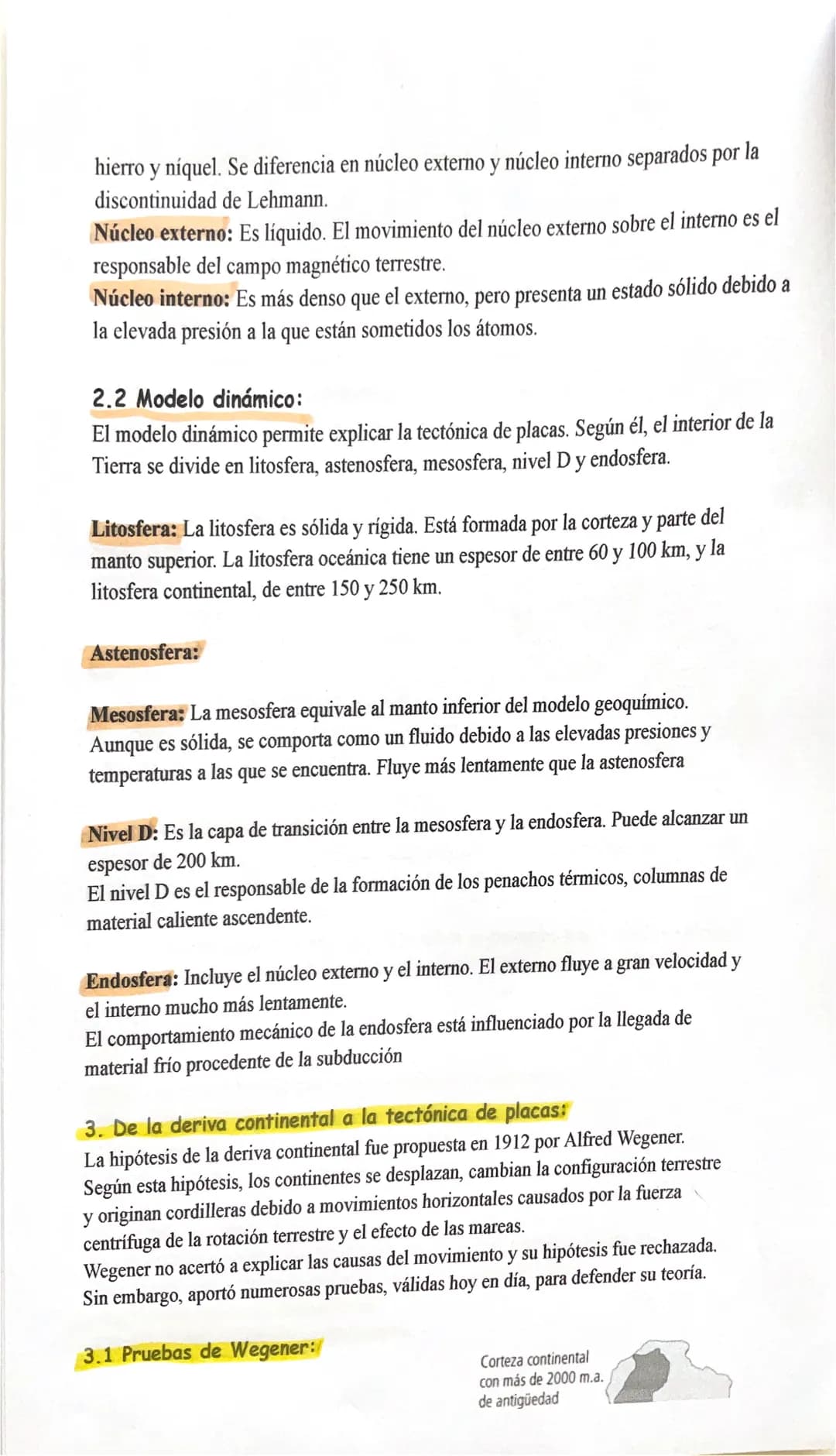# Tema 1: Dinámica de la geosfera
1. Métodos de estudio del interior terrestre
La observación es absolutamente necesaria en el trabajo cie