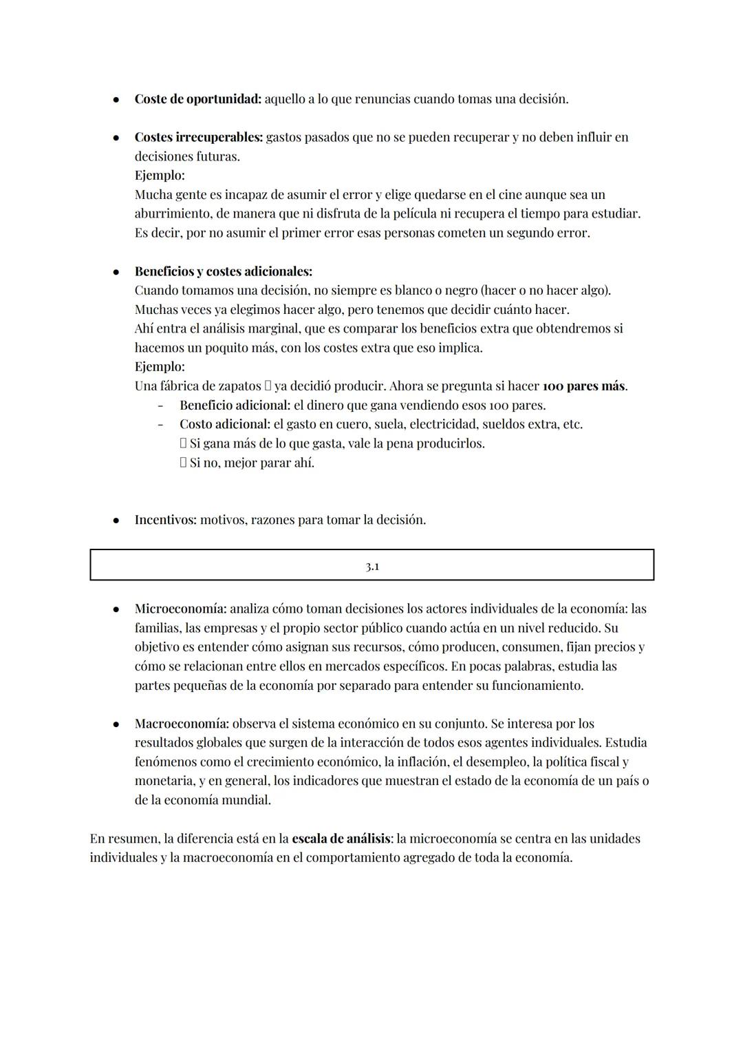 # Economía Examen 1
T1 - Economía, la ciencia útil
1
- Economía: ciencia que se ocupa de estudiar cómo las personas administramos recurso