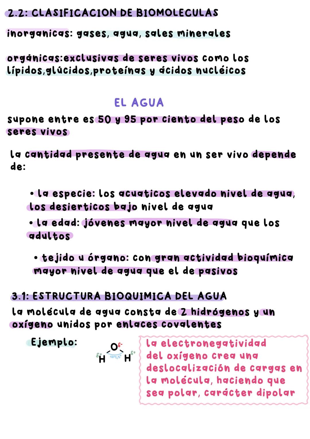 BIOLOGIA # ΤΕΜΑ 1: BIOELEMENTOS
La materia constituyente de los seres vivos esta
compuesta por moléculas.
Estos elementos químicos present