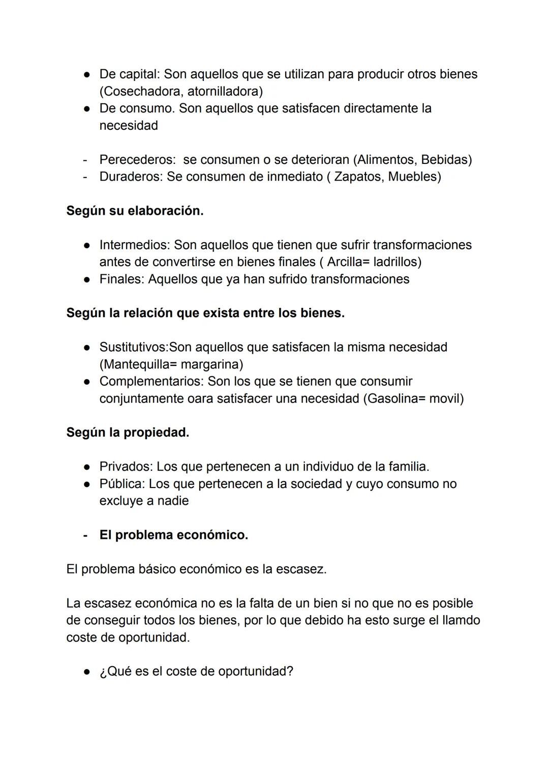 # TEMA 1
¿Qué es la economía?
- Recursos o factores productivos
Son aquellos elementos para llevar a cabo una actividad económica
Tierra