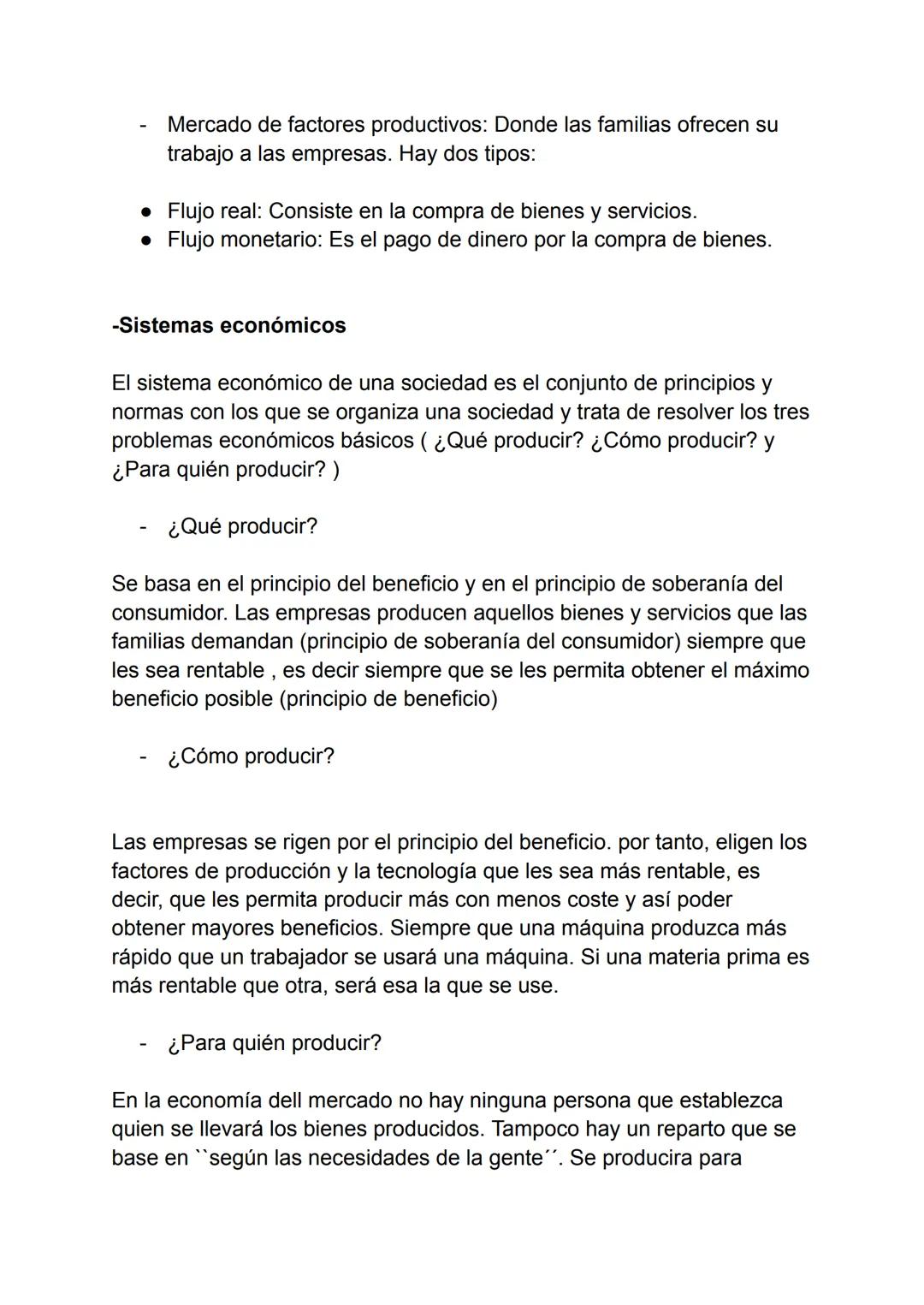 # TEMA 1
¿Qué es la economía?
- Recursos o factores productivos
Son aquellos elementos para llevar a cabo una actividad económica
Tierra