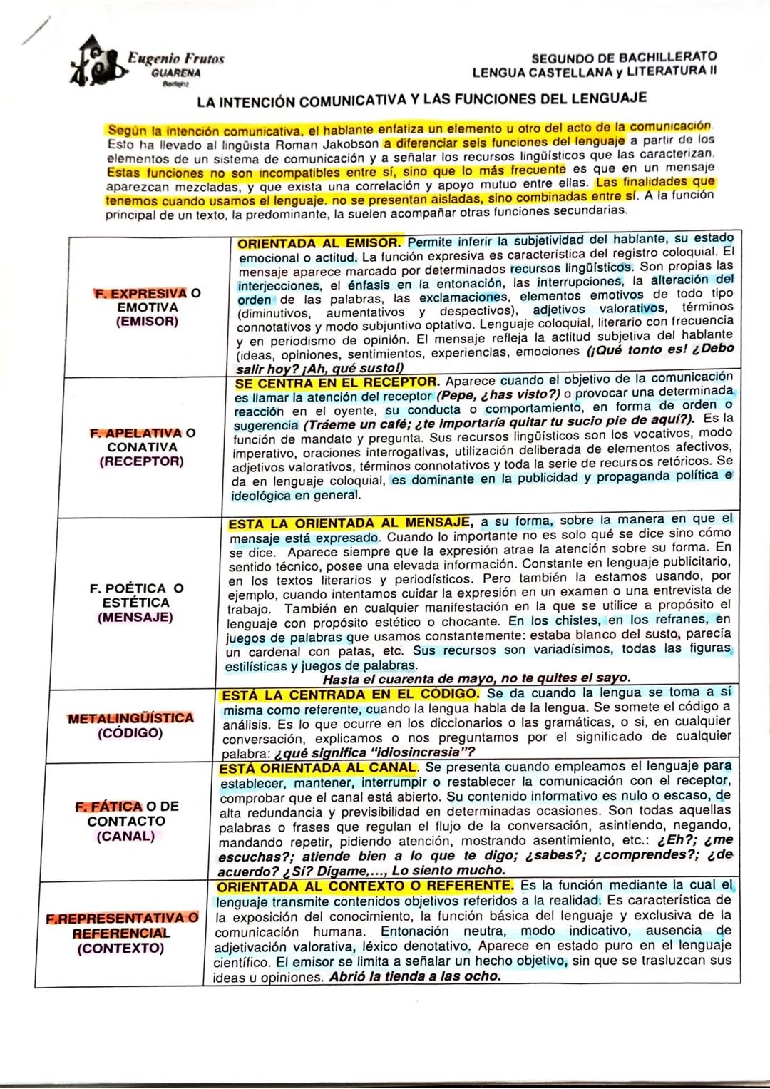 # EL RESUMEN
No es posible hacer un buen resumen (ni el resto del comentario) sin haberse asegurado de haber
comprendido bien el texto. Ell