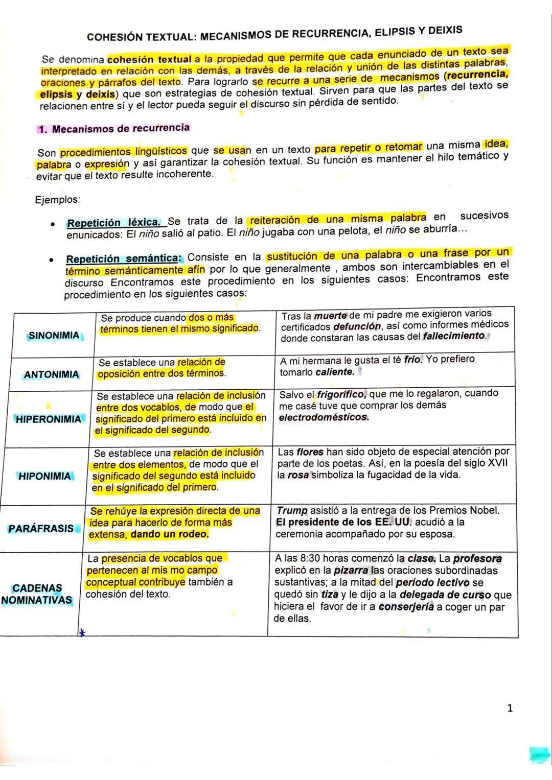 # EL RESUMEN
No es posible hacer un buen resumen (ni el resto del comentario) sin haberse asegurado de haber
comprendido bien el texto. Ell