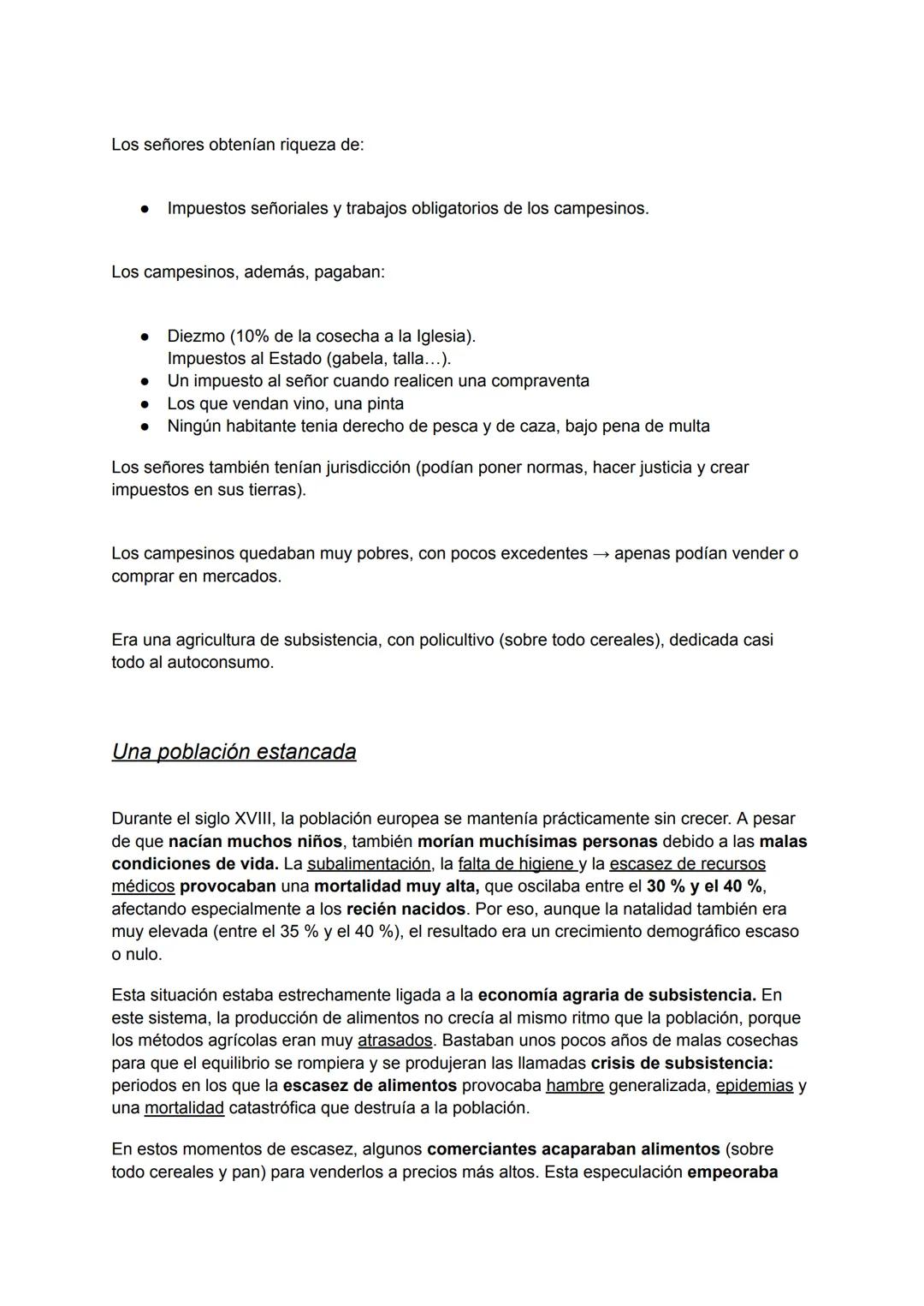 # 1. LA CRISIS DEL ANTIGUO RÉGIMEN
A finales del siglo XVIII, la Europa del Antiguo Régimen estaba en crisis.
Una serie de cambios económic