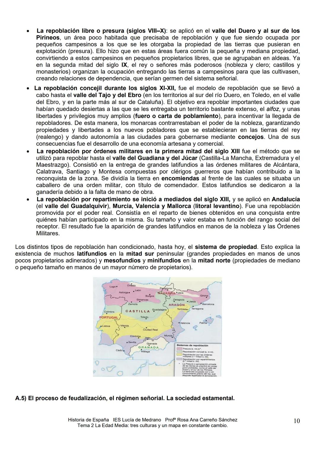 # TEMA 2: LA EDAD MEDIA TRES CULTURAS Y UN MAPA POLITICO EN CONSTANTE CAMBIO 711-1474
1) AL-ANDALUS:
A) EVOLUCION POLITICA:
A.1.Periodo de