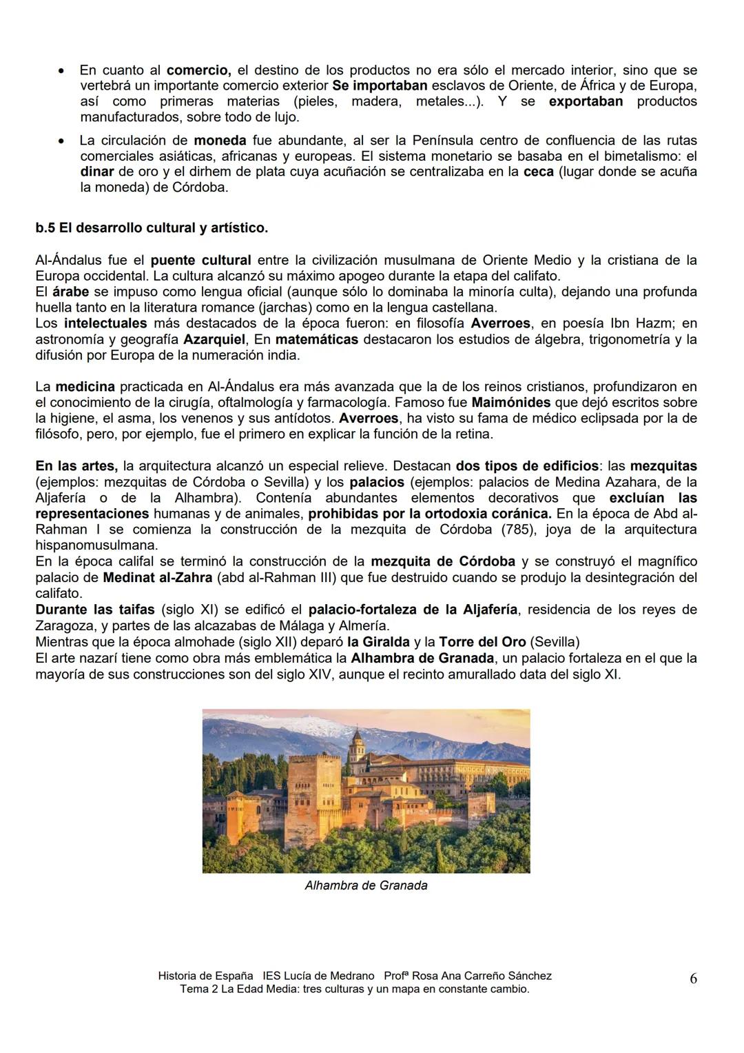 # TEMA 2: LA EDAD MEDIA TRES CULTURAS Y UN MAPA POLITICO EN CONSTANTE CAMBIO 711-1474
1) AL-ANDALUS:
A) EVOLUCION POLITICA:
A.1.Periodo de