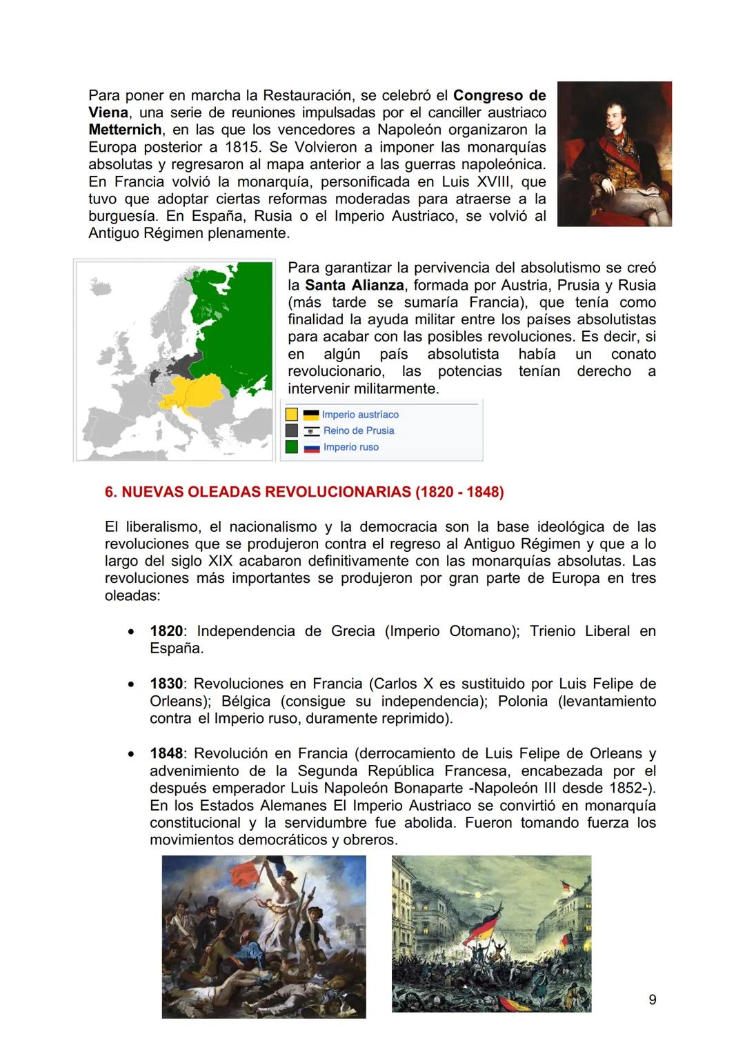 # UNIDAD 2: LAS REVOLUCIONES LIBERALES Y EL NACIONALISMO
INTRODUCCIÓN
Como consecuencia del fortalecimiento de la burguesía y de la difusi
