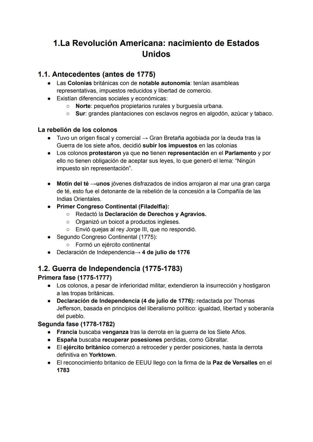 La crisis del Antiguo Régimen