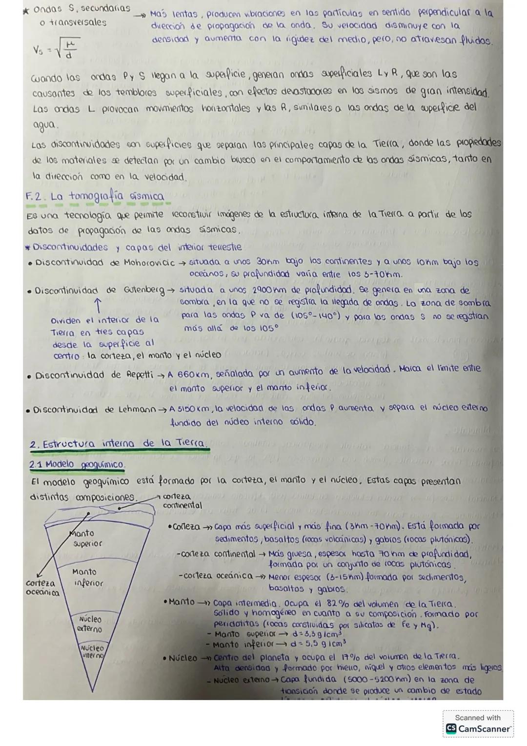 # Tema 12: La Tierra:
ESTRUCTURA Y
MATE RIA LES
1. Metodos de estudio directos
Son aquellos basados en la observación directa de los mate
