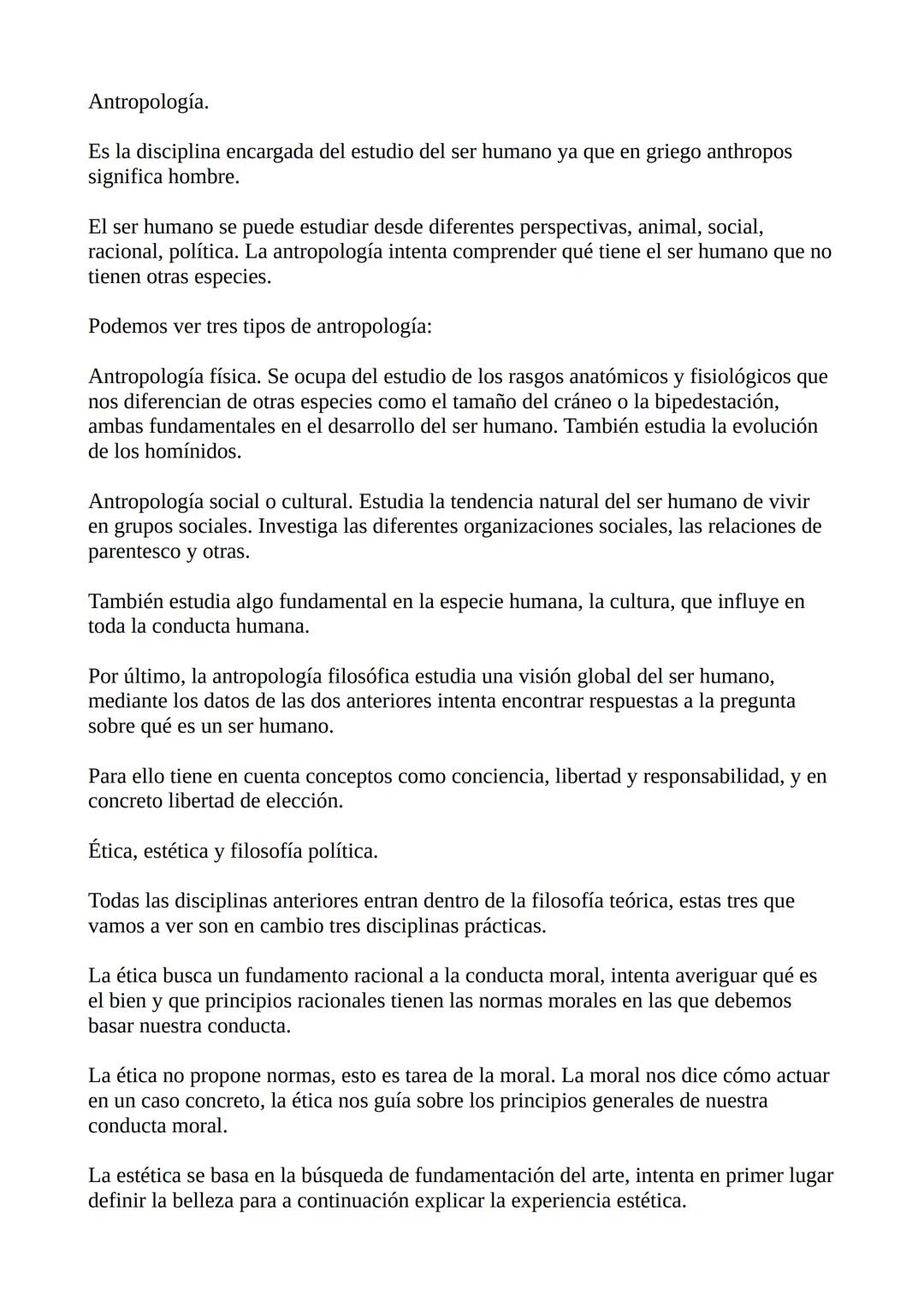 # DISCIPLINAS FILOSÓFICAS.
En las sesiones anteriores hemos visto como la filosofía consiste, resumiendo mucho,
en hacerse cuestiones, segú