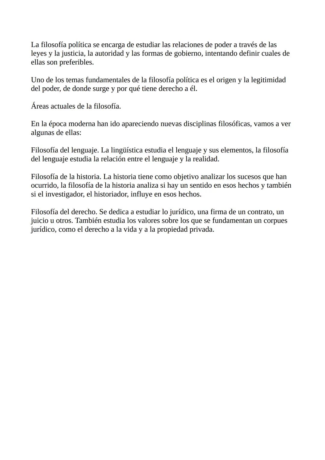 # DISCIPLINAS FILOSÓFICAS.
En las sesiones anteriores hemos visto como la filosofía consiste, resumiendo mucho,
en hacerse cuestiones, segú