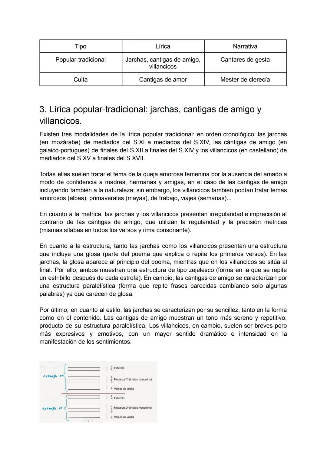 # LA LITERATURA MEDIEVAL.
1. El contexto histórico, social y cultural.
La Edad Media literaria se inicia con la aparición de las jarchas (