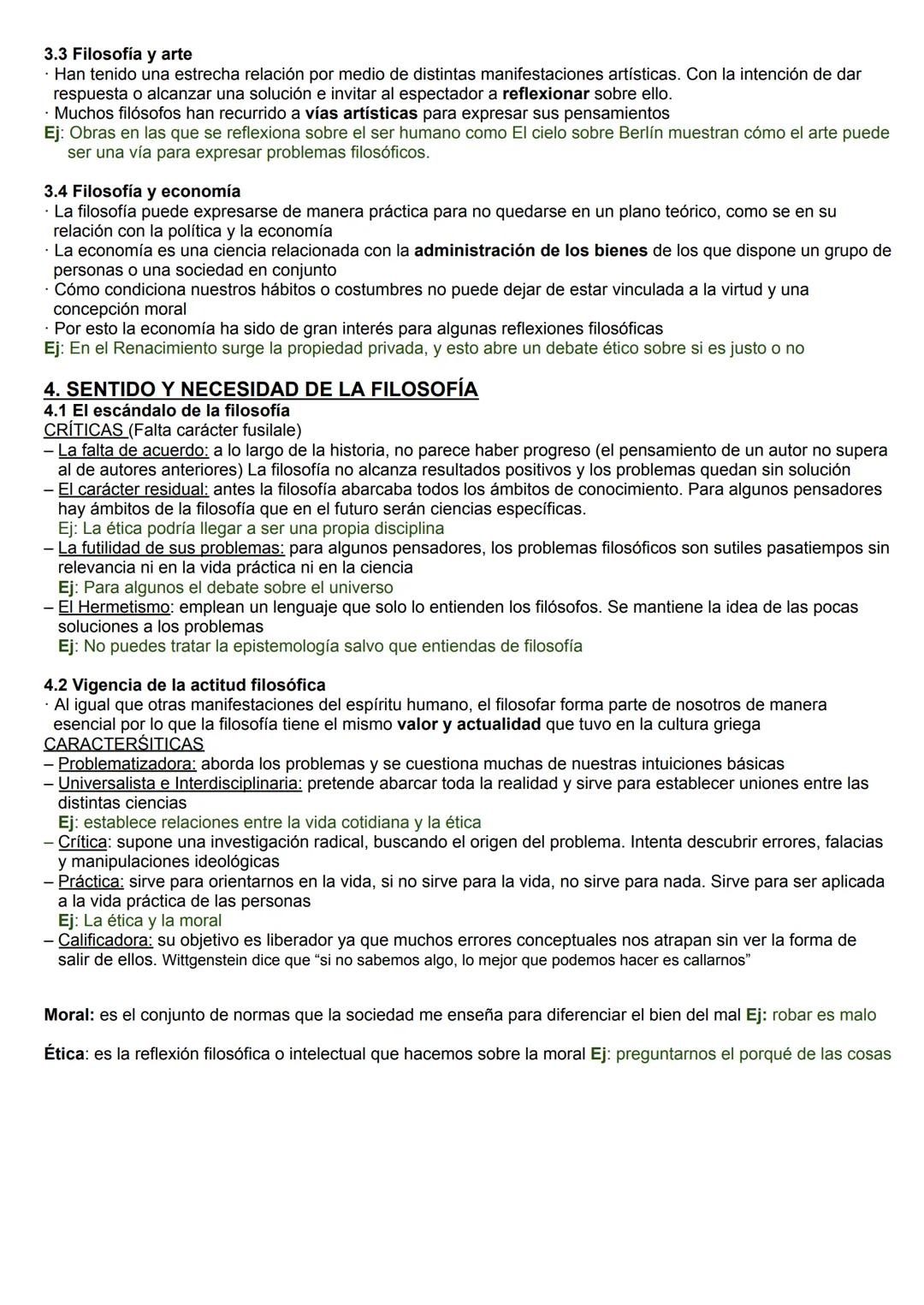 # TEMA 1: FILOSOFÍA: SENTIDO E HISTORIA
## 1. APROXIMACIÓN AL CONCEPTO DE LA FILOSOFÍA
• La filosofía puede ser entendida de varias manera