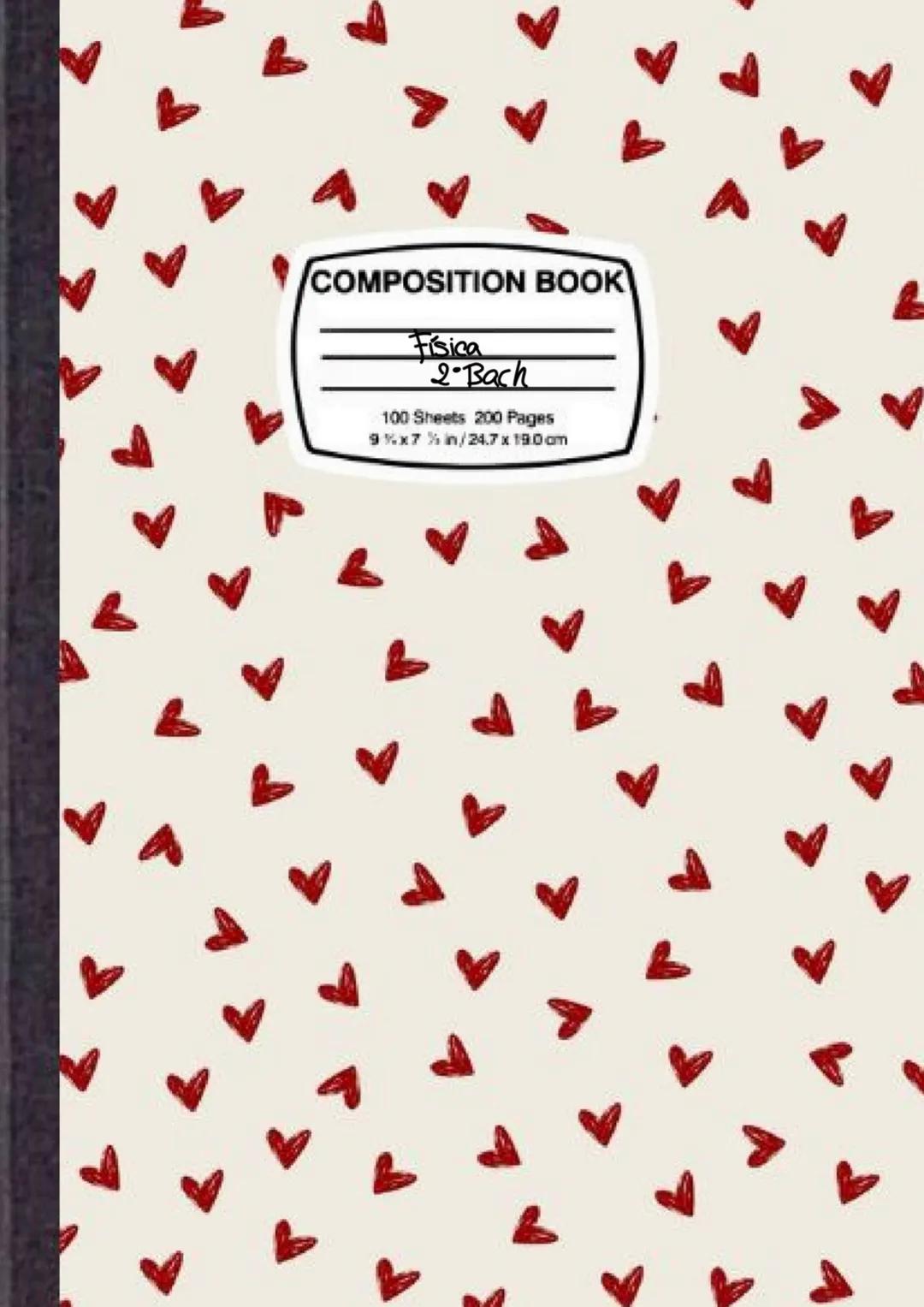 COMPOSITION BOOK
Fisica
2-Bach
100 Sheets 200 Pages
9%x7% in/24.7 x 19.0 cm # Campo gravitatorio
Ley de la gravitación universal de Newto