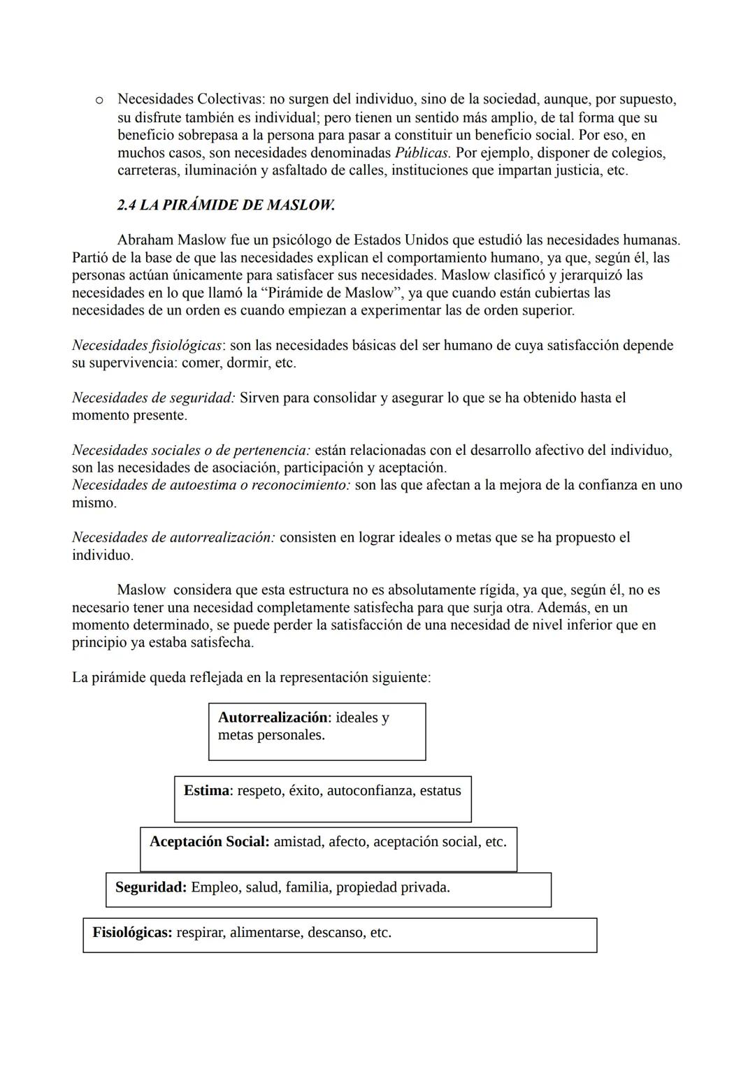 # TEMA 1: LA ECONOMÍA: LA NECESIDAD DE ELEGIR.
1.- ¿QUÉ ES LA ECONOMÍA?
El término economía proviene del griego oikos, que significa "casa