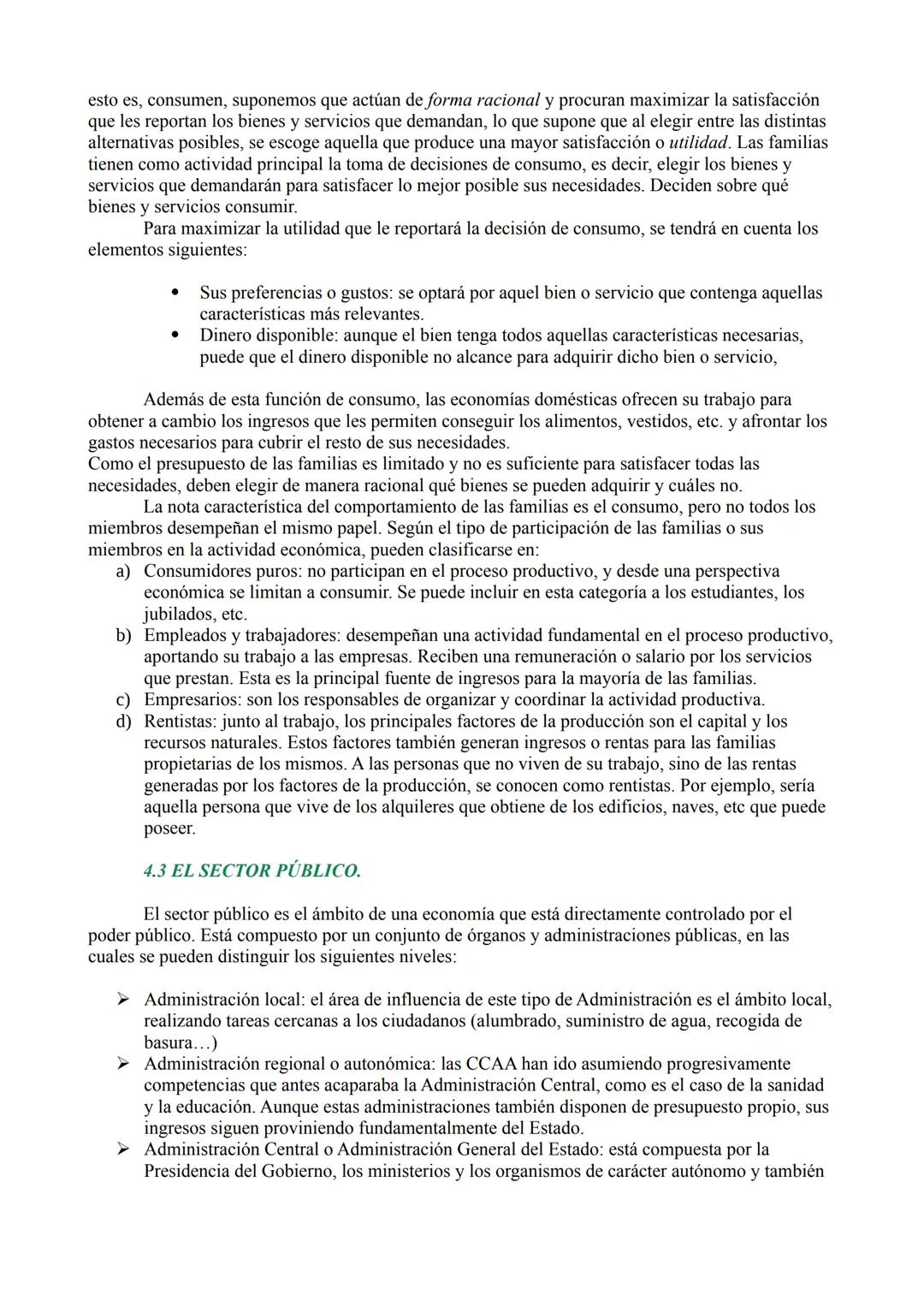# TEMA 1: LA ECONOMÍA: LA NECESIDAD DE ELEGIR.
1.- ¿QUÉ ES LA ECONOMÍA?
El término economía proviene del griego oikos, que significa "casa
