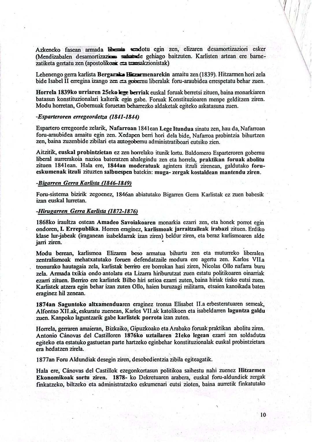 # 1.GAIA: ANTZINAKO ERREGIMENAREN KRISIA ETA ESTATU
LIBERALAREN ERAIKUNTZA (1808-1876)
# 1.1) INDEPENDENTZIA GERRA ETA JOSE IAREN GOBERNUA: