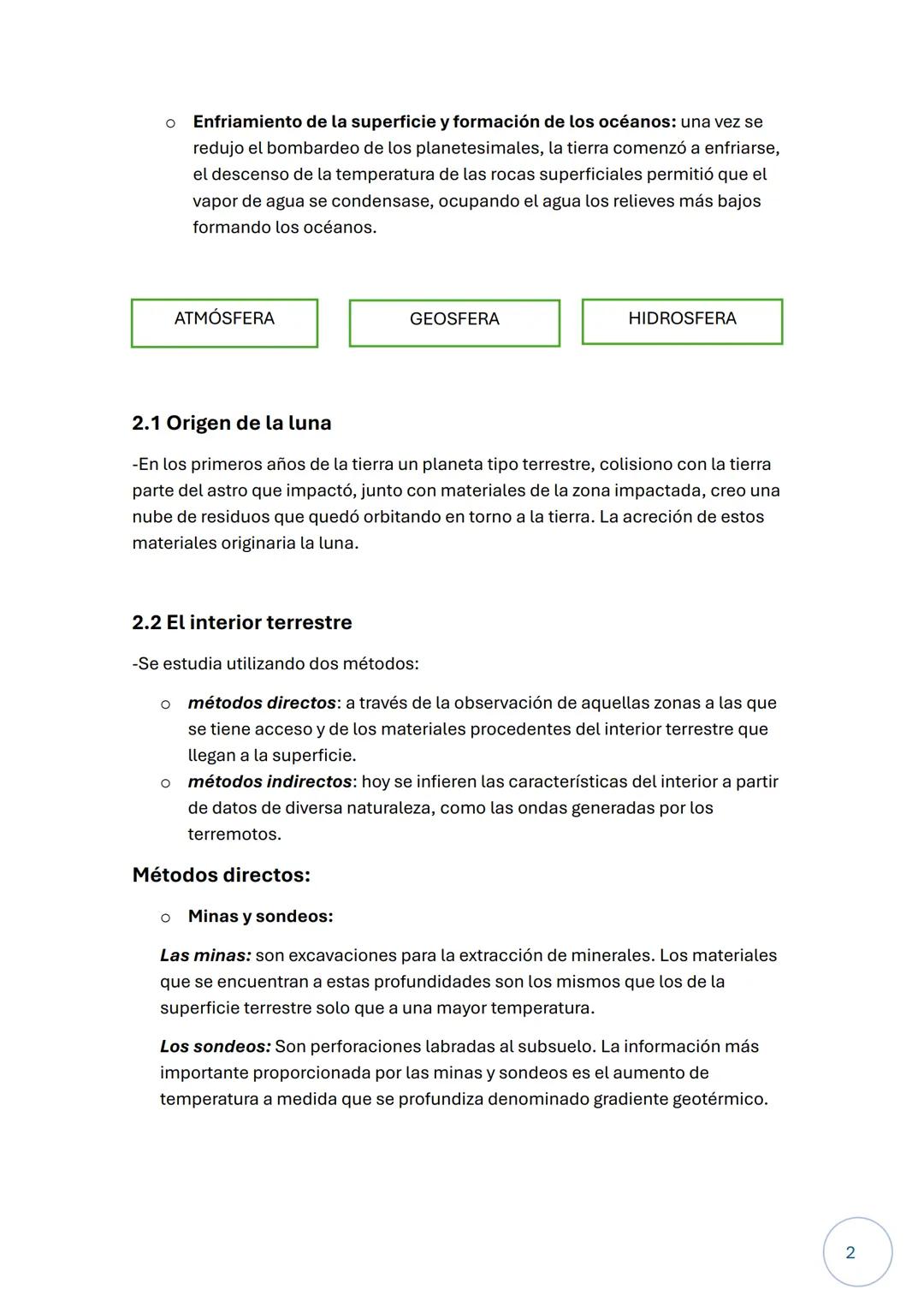 # 1°PRUEBA PARCIAL OBJETIVA 1ºEVA
-La geología estudia la tierra, su estructura y materiales que la componen también
su origen, historia y