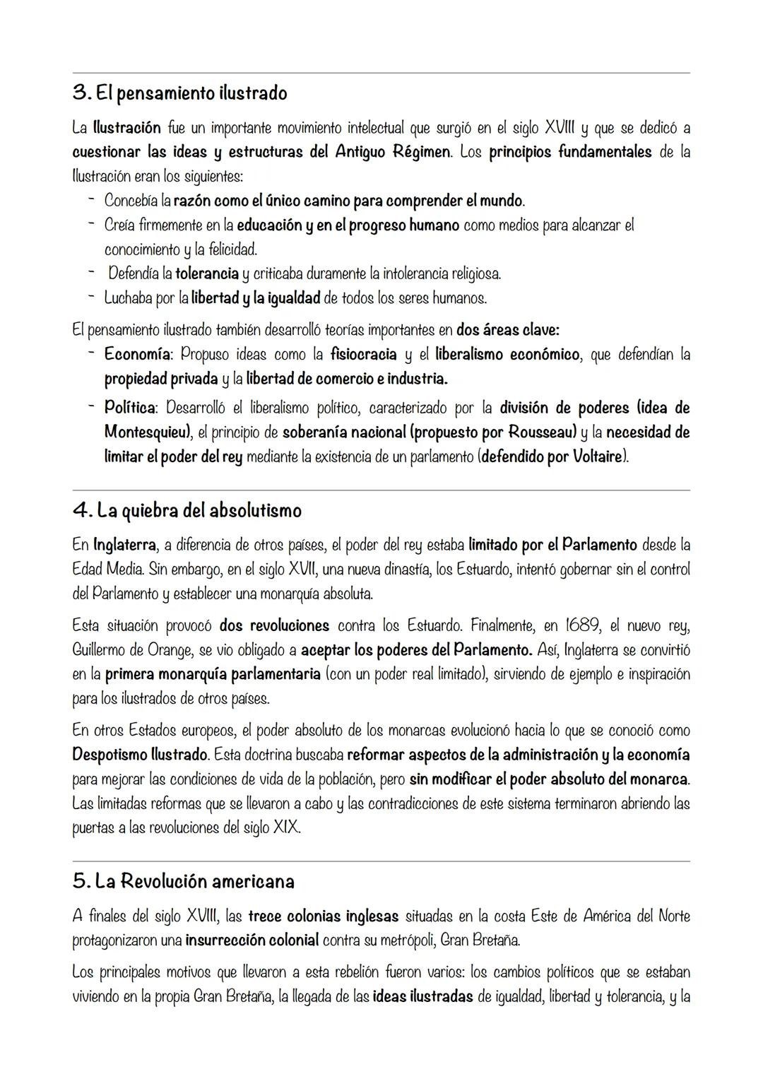 # T1: El Antiguo Régimen y la llustración
1. Economía agraria y desarrollo comercial
Durante el siglo XVIII, el tipo de sociedad que predo