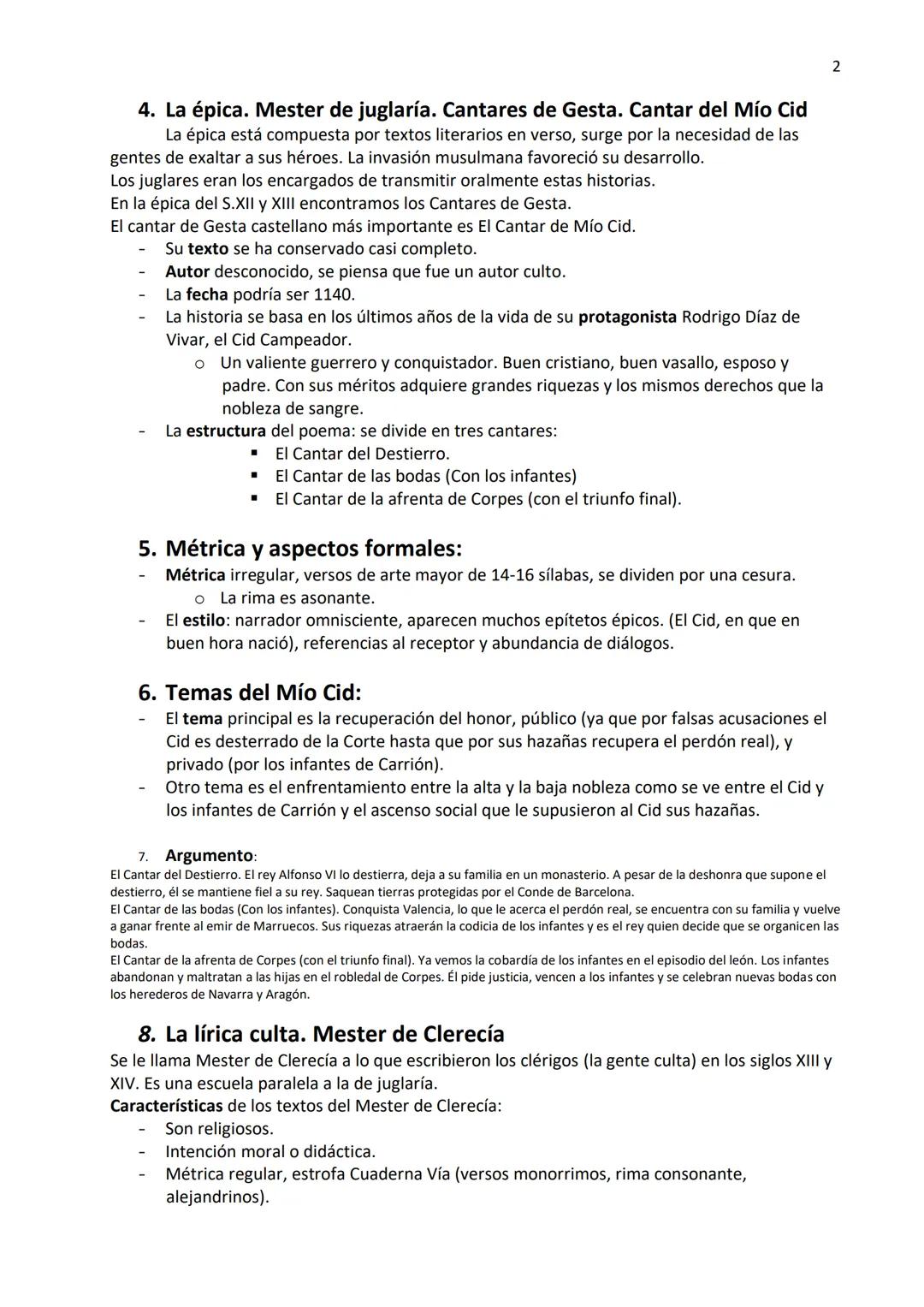 # Apuntes de Lengua y Literatura. Bloque 1. Edad Media
## La Edad Media. Contexto histórico
Es un extenso periodo histórico que abarca des