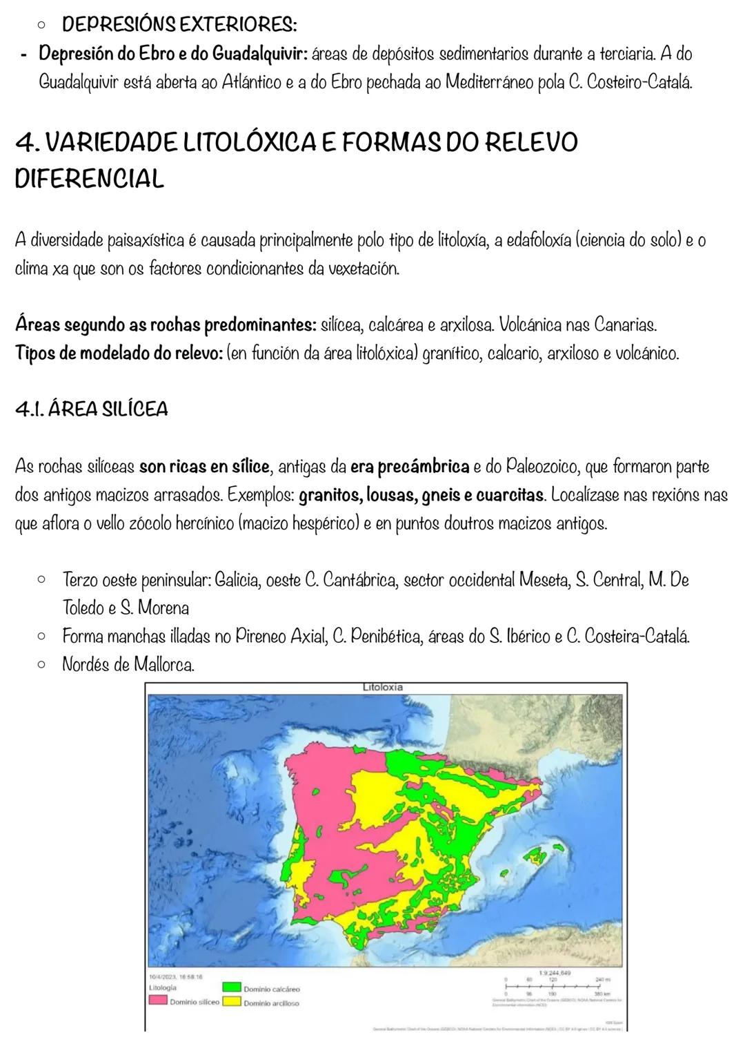 # Tema 1
Geografía # TEMA 1: O RELEVO ESPAÑOL E A DIVERSIDADE
XEOMORFOLÓXICA
1. DELIMITACIÓN E CARACTERÍSTICAS DO ESPAZO XEOGRÁFICO
ESPAÑO