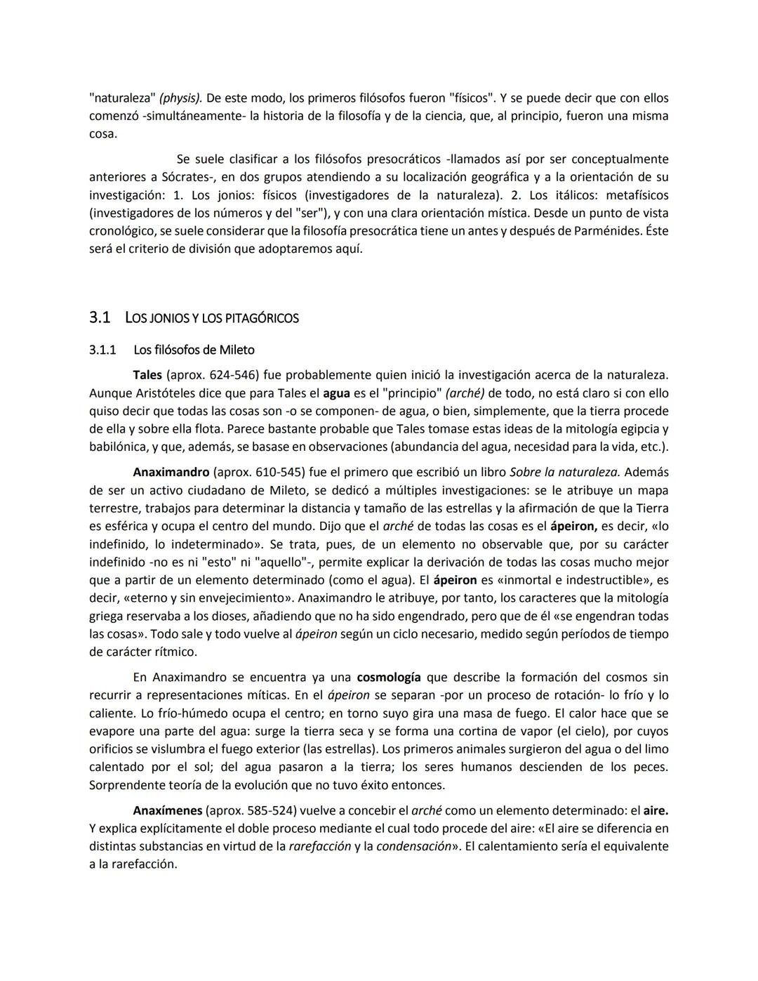 # Tema 1. LA FILOSOFÍA PRESOCRÁTICA
## 1. CONTEXTO HISTÓRICO
En los dos siglos que van desde el siglo VII a. de C. hasta el V a. de C., en