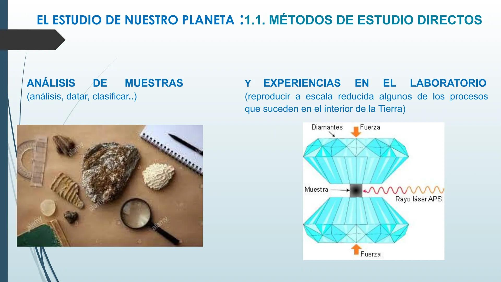 # GEOLOGÍA I: ESTRUCTURA Y DINÁMICA DE LA TIERRA GEOLOGÍA I: ESTRUCTURA Y DINÁMICA DE LA TIERRA
ÍNDICE
EL ESTUDIO DE NUESTRO PLANEΤΑ
ESTRUC