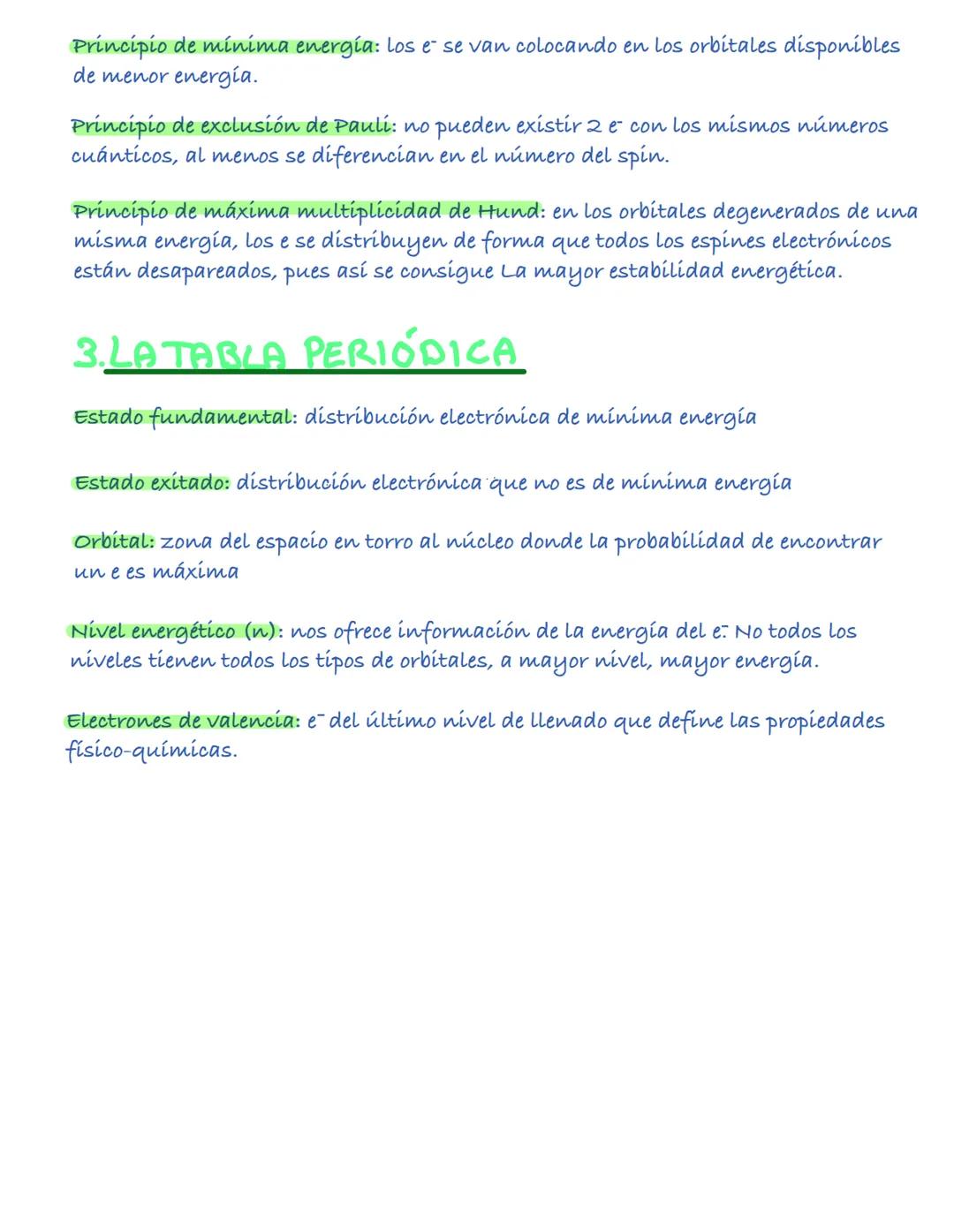 TEMA 1:-
EL ÁTOMO Y LA TABLA PERIÓDICA
A
Z
A=Nº másico → A=z+N
z= Nº atómico →Z=P
P=Nº protones
N=Nº neutrones
q (carga) →q=z-e
L'exceso