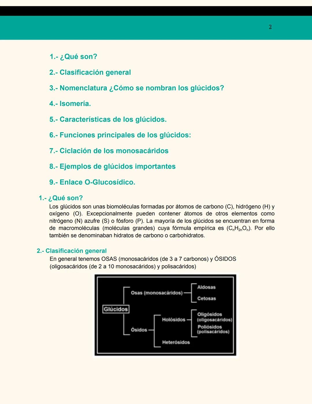 # BIOLOGÍA (PRIMER TRIMESTRE)
CANDELA VELLARINO HERRERO
# BIOMOLÉCULAS
# ORGÁNICAS : GLÚCIDOS 2
1.- ¿Qué son?
2.- Clasificación general