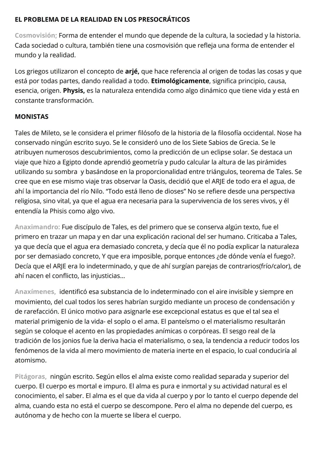 # TEMA 1- FILOSOFÍA
• Historicidad: Se refiere a cómo los contextos históricos influyen en la creación y desarrollo
del pensamiento filosóf