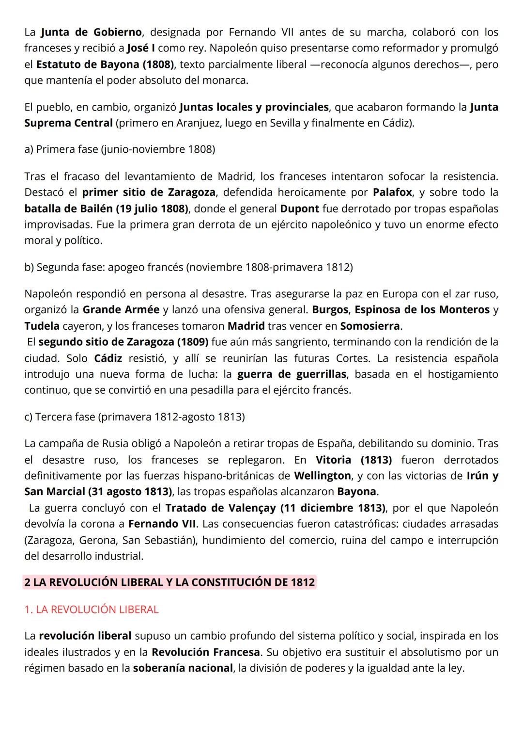 # TEMA 1-HISTORIA
1 LA CRISIS DE 1808 Y LA GUERRA DE LA INDEPENDENCIA
1 LA CRISIS DEL 1808
Durante el reinado de Carlos IV, monarca débil