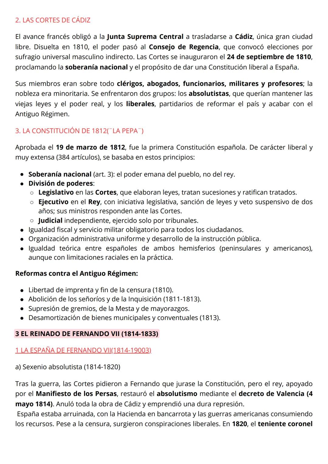 # TEMA 1-HISTORIA
1 LA CRISIS DE 1808 Y LA GUERRA DE LA INDEPENDENCIA
1 LA CRISIS DEL 1808
Durante el reinado de Carlos IV, monarca débil