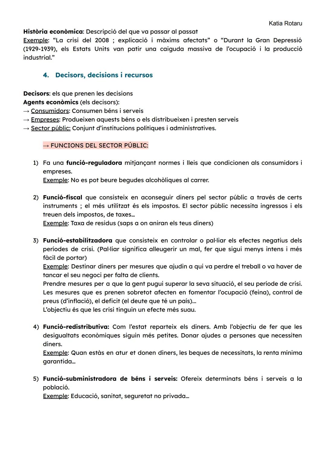 ECONOMΙΑ:
BLOC: LES DECISIONS ECONÒMIQUES
ÍNDEX:
1) Concepte d'Economia
1.1) Factors que influeixen en les decisions econòmiques
2) Homoeco