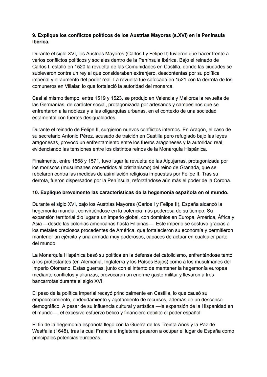 # BLOQUE II: La Edad Media. Tres culturas y un mapa político en constante cambio
(711-1474).
1.Explique las características de la estructur