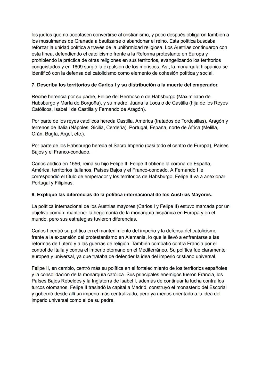 # BLOQUE II: La Edad Media. Tres culturas y un mapa político en constante cambio
(711-1474).
1.Explique las características de la estructur