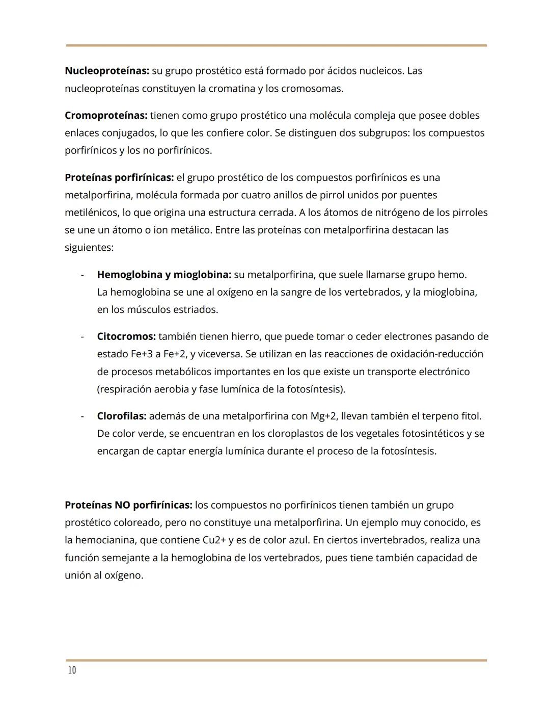 7. PROTEÍNAS
Grupo de moléculas orgánicas más abundantes en los seres vivos. Su importancia radica
en dos características muy importantes: