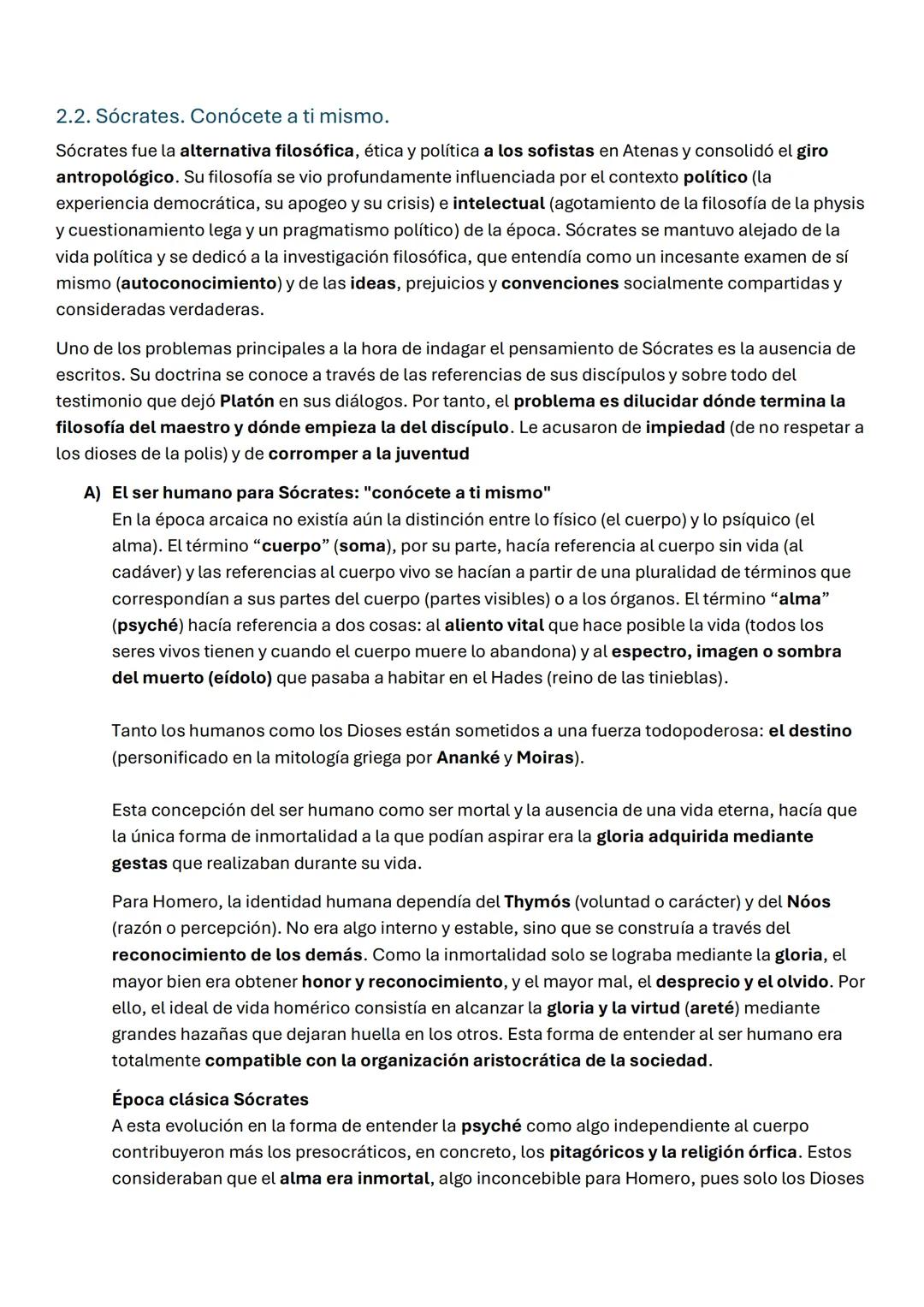 Tema 2. El giro antropológico. Sócrates y los sofistas.
1. La polis clásica. El camino hacia la democracia ateniense.
1.1. De la democraci