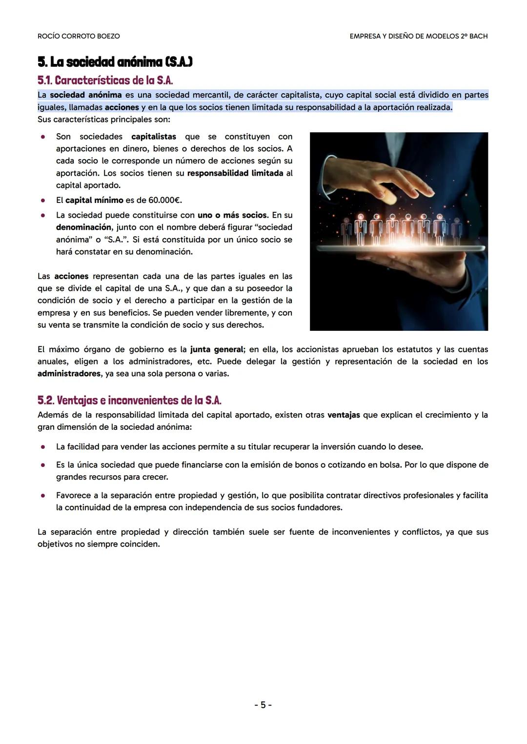 ROCÍO CORROTO BOEZO
EMPRESA Y DISEÑO DE MODELOS 2º BACH
# TEMA 02: CLASES DE EMPRESA Y FORMAS DE EMPRENDIMIENTO
# 1. Criterios de clasific