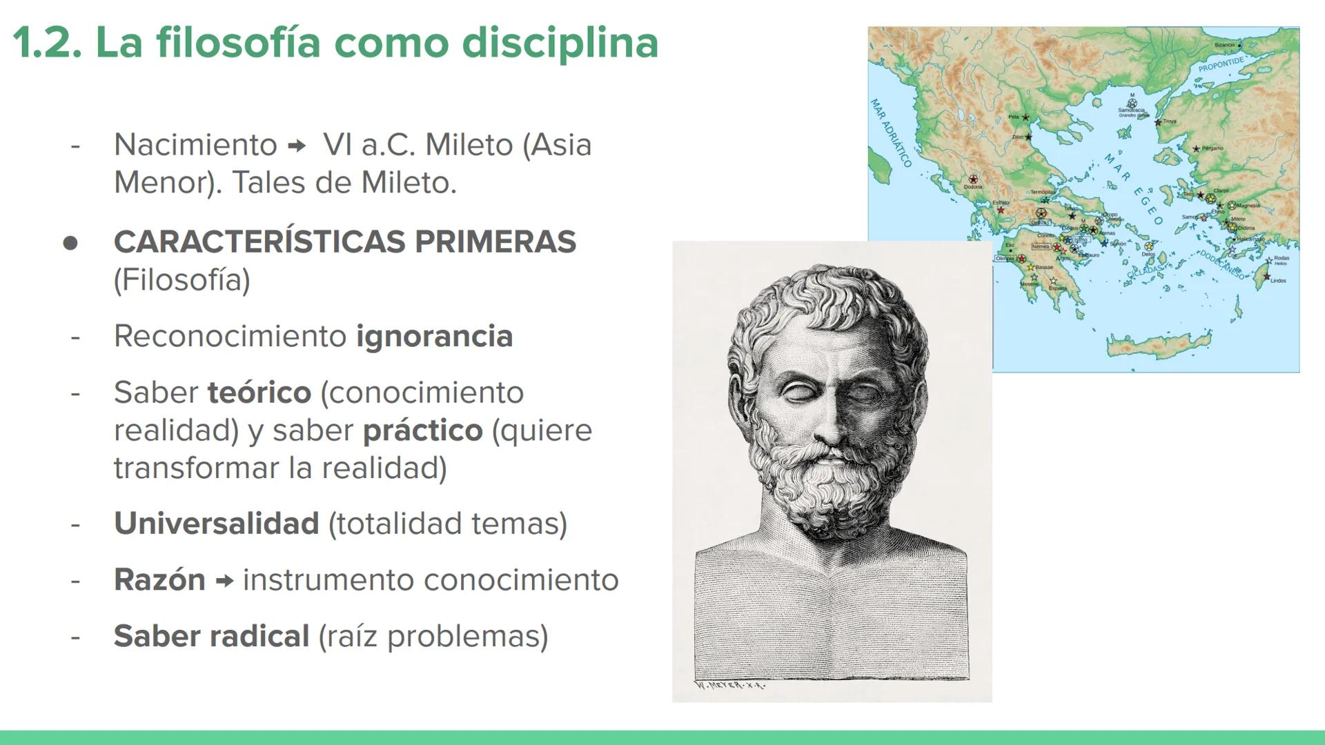 # UD1. INTRODUCCIÓN A LA
FILOSOFÍA
I. EL SABER FILOSÓFICO # ÍNDICE
1. El origen de la filosofía
2. Mito, magia y filosofía
3. Las grandes