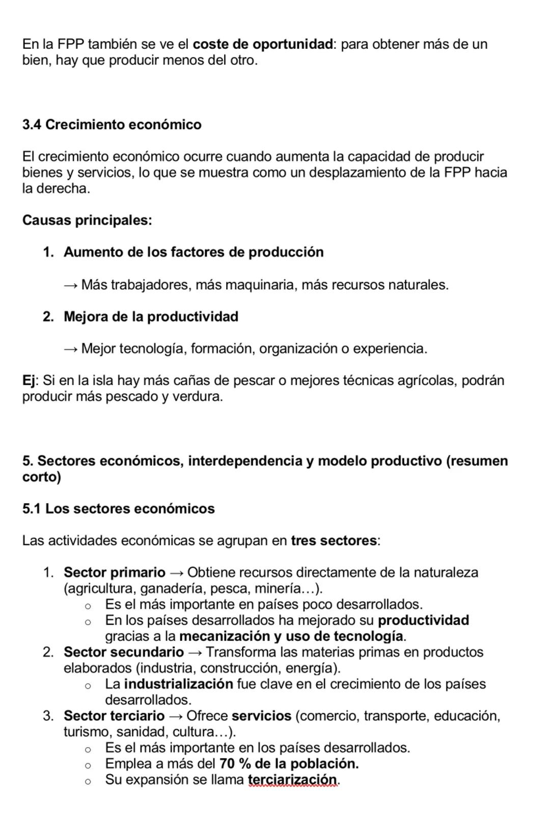 # TEMA 3. LA PRODUCTIVIDAD Y EL CRECIMIENTO ECONÓMICO
1.Eficiencia y productividad
1.1. El proceso de producción
El empresario organiza e